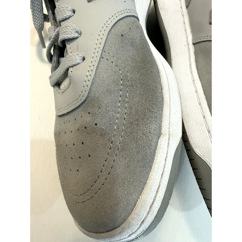 New Balance BB80GG1 Shoes Men's 12 Leather Low Top Sneakers Gray